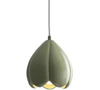 JZWCHQ Créative Petal en Forme de pendrier Pendant Light Light Single-Head Chaner avec Un plafonnier à Vide à vis E27 Éclairage de Plafond Moderne Décor de Salon élégant Éclairage de Maison (A)