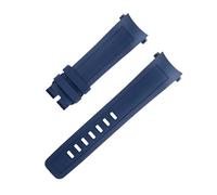 JZWCHQ End Curbe 22 mm Band de montre à libération rapide pour Strap Family Fluoro Rubber Watch Band