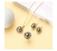 JZWCHQ Ensembles boucles d'oreilles Ring Choker Engagement Bijoux Accessoires Pendants Colliers POUR LES FEMMES