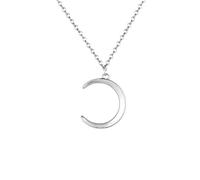 JZWCHQ Ensembles de bijoux, 925 Collier court à la lune douce douce pour les femmes Gift de bijoux /