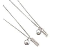 JZWCHQ Ensembles de bijoux, pendentif boutique quelques-uns de 925 couple Mountain Sea promesse thaï charme géométrique pour les femmes et les hommes/un couple