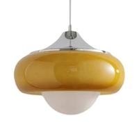 JZWCHQ Fashion Chaner, E27 PENDANT PRENDANT SEUX-TEAUX, Retro High Light Transmission Glass Paging Lamping, French Personality Design, Idéal pour la chambre, le salon, le restaurant