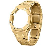 JZWCHQ GA2100 Kit de remplacement de boîtier de bande de montre en métal, accessoires de lunette de sangle compatibles avec les montres MENS GA2100 / GA-2110 Origin Chine
