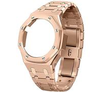 JZWCHQ GA2100 Met Met Watch Band Case Remplacement Kit, STRAP LE COMPACTURE COMPATIBLE AVEC MENSE