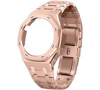 JZWCHQ GA2100 Metal Watch Band Strap Remplacement Accessoires de remplacement compatibles avec les montres GA-2100 / GA-2111 pour hommes