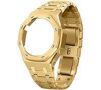 JZWCHQ GA2100 Metal Watch Band Strap Remplacement Accessoires de remplacement compatibles avec les montres GA-2100 / GA-2111 pour hommes