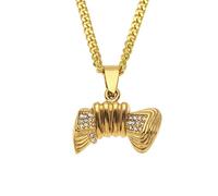 JZWCHQ Hip Hop Hop Hold Holding Pendant Bijoux Iced Out Hingestone Men Collier Gold rempli pour le cadeau