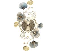 JZWCHQ Horloge Murale Art Moderne Horloge Murale décorative Horloge Murale Quartz Mouvement Batterie opérationnelle Maison Salon Chambre décor Mural Art Conception de décoration Murale Horloge