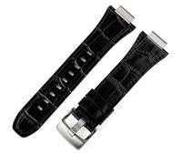JZWCHQ Kit de modification de luxe Case en métal + Correa en cuir pour bande 44 mm 45 mm Bracelet Watch Band pour iWatch7 6 SE 45 mm STACLES