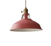 JZWCHQ Lampes suspendues, Abat-Jour Macaron huilé en Aluminium, Design de Maison, lustres industriels, décoration de Restaurant, plafonniers Suspendus E27 compatibles avec Chambres à Coucher, Salle à