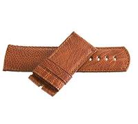 JZWCHQ Locman Bracelet de montre en cuir marron pour homme 31 mm
