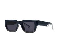 JZWCHQ Lunettes de soleil carrées unisexes 2025 rétro pour femme Bleu Marron Noir Hommes Lunettes de soleil UV400 Décoration féminine