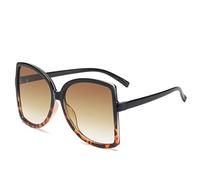 JZWCHQ Lunettes de soleil de rue à grand cadre pour hommes et femmes, pare-soleil d'extérieur pour les vacances (couleur : H, taille : moyen), F, Taille unique