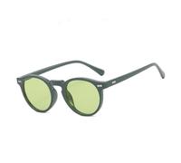 JZWCHQ Lunettes de soleil femme homme tendance luxe vintage unisexe lunettes de soleil homme conducteur nuances UV400 UV400, Vert., Taille unique