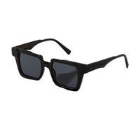JZWCHQ Lunettes de soleil unisexe en plastique tendance pour l'extérieur, la vie quotidienne, la plage, protection UV, Mc6114-bl.gy, Taille unique