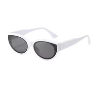 JZWCHQ Lunettes de soleil vintage 2025 pour femme - Couleurs bonbon - Dégradé - Mode féminine - Marque Hip Hop