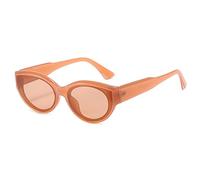 JZWCHQ Lunettes de soleil vintage 2025 pour femme - Couleurs bonbon - Dégradé - Mode féminine - Marque Hip Hop
