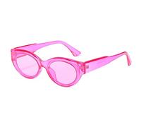 JZWCHQ Lunettes de soleil vintage 2025 pour femme - Couleurs bonbon - Dégradé - Mode féminine - Marque Hip Hop