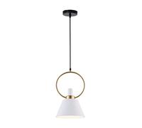 JZWCHQ - Macaron Color Pendant Light - Chaner Moderne Fashion Industrial Pendant Lampe V-Intage Pendant Shade E27 Single Head Hanging Light Metal Lighting Fixtures Compatible avec Restaurant Bar,