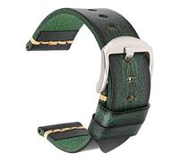 JZWCHQ Maikes Véritable bande de surveillance en cuir pour bracelet de montre galaxie 20 mm 22 mm 24 mm Band de montre tissote timex omega bracelets