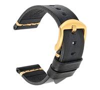 JZWCHQ Maikes Véritable bande de surveillance en cuir pour bracelet de montre galaxie 20 mm 22 mm 24 mm Band de montre tissote timex omega bracelets