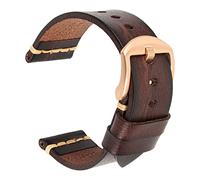 JZWCHQ Maikes Véritable bande de surveillance en cuir pour bracelet de montre galaxie 20 mm 22 mm 24 mm Band de montre tissote timex omega bracelets