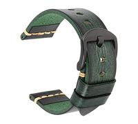 JZWCHQ Maikes Véritable bande de surveillance en cuir pour bracelet de montre galaxie 20 mm 22 mm 24 mm Band de montre tissote timex omega bracelets