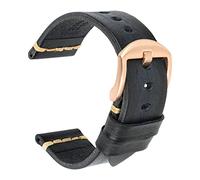 JZWCHQ Maikes Véritable bande de surveillance en cuir pour bracelet de montre galaxie 20 mm 22 mm 24 mm Band de montre tissote timex omega bracelets