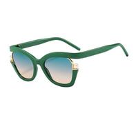 JZWCHQ Nouveau 2025 Cat's Eye Plemline Sunly Sunshes Femme Femme Sun Glasshes Ladies Shades Eyewear UV400