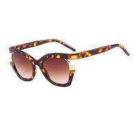 JZWCHQ Nouveau 2025 Cat's Eye Plemline Sunly Sunshes Femme Femme Sun Glasshes Ladies Shades Eyewear UV400