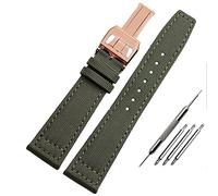 JZWCHQ Nylon Watch Band pour IWC Portugais Pilot Series Série 20 mm 21 mm 22 mm Bands de bracelet Bracelet Black Bleu Bleu Green Watch