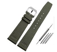 JZWCHQ Nylon Watch Band pour IWC Portugais Pilot Series Série 20 mm 21 mm 22 mm Bands de bracelet Bracelet Black Bleu Bleu Green Watch