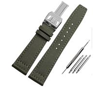 JZWCHQ Nylon Watch Band pour IWC Portugais Pilot Series Série 20 mm 21 mm 22 mm Bands de bracelet Bracelet Black Bleu Bleu Green Watch