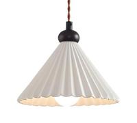 JZWCHQ Pendante en céramique de Style Japonais - Ombre de lumière Suspendue en Forme de Parapluie, Chaner à Une tête à tête encastrée pour Le Balcon et décor de Porche, Le Plafond à vis E14 Light
