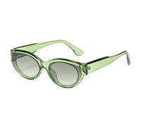 JZWCHQ Personnalité Lunettes de soleil Femme Vintage Candy Couleurs Gradient Lunettes de Soleil Femme Mode Marque Dames Hip Hop, Vert, Other