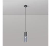 JZWCHQ Plafond d'éclairage Pendentif, 7W Pendant Light Modern Minimaliste en Verre Éclairage intérieur Éclairage Simple LED Chaner Chaner Asle Asle Small Sanging Lampe Three Colors Light (Lumière