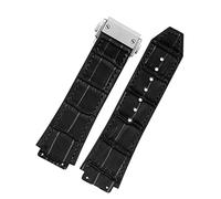 JZWCHQ Pour bracelet Big Bang Watch Band en acier inoxydable outil gratuit Men Nouveau Vraie Vache en cuir Couber Watch Band 26 * 19 mm