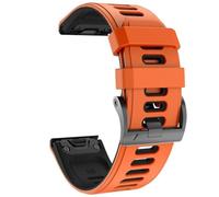 JZWCHQ Pour Fenix 7x WatchBands Silicone Sport Watch Strap pour FENIX 5X / 5X Plus/FENIX 6X / FENIX 6X PRO/FENIX 3 / FENIX 3 HR/DESCENCE MK1 / D2 Delta PX / D2 Charlie Smart Watch Band Band