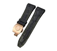 JZWCHQ Pour Franck Muller Watch Band 28 mm Cowhide Silicone Watch Strap Nylon Rubber Boucle de boucle pliante pour le bracelet pour hommes