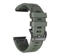 JZWCHQ Pour les bandes FENIX 8X, Fenix 7x Sport Silicone Remplacement STRAP pour FENIX 5X / FENIX 5X Plus/FENIX 6X / FENIX 6X PRO/FENIX 3 / HR/DESCENCE MK1 / D2 Delta PX / D2 Watchbands