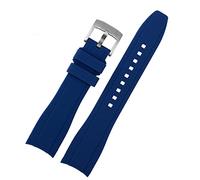 JZWCHQ Pour Longine Citizen BN0193 Interface incurvée Slicone Watchband Band 19 mm 20mm 22 mm 21 MAN ACCESSOIRES DE BRACELET Soft