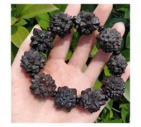 JZWCHQ Quartz Natural Black Diamond Crystals Ore mine SEER STONES BIELLIR MADE BRACELET HEM CRADE CRIPS CRISTAL REIKI (Couleur: Bracelet)