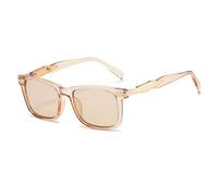 JZWCHQ Retro Trend Street Shot Metal Fashion Crame de Soleil Lunettes de Soleil Men Femmes Miroir d'ombrage UV