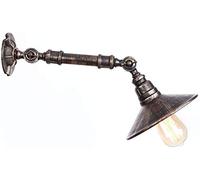 JZWCHQ Retro Water Pipe Wall Swing Bran Industrial Metal Mur Murce Loft Loft Decor Mur Light E27 Éclairage Éclairage Nostalgie pour Chambre à Coucher Hôtel