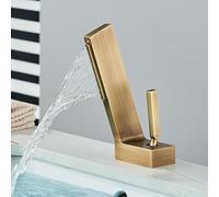 JZWCHQ Robinet de lavabo de salle de bain robinets de lavabo chromé noir