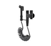 JZWCHQ Robinets en Laiton Bidet Robinets Pulporpor-pulvérisateur Portable Compatible avec Une Grue de Toilette pulvérisateur de Salle de Bain pulvérisateur de Douche hygiénique Chrome, Robinet