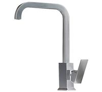 JZWCHQ Robinets, évier de Cuisine robinets robinets pour lavabos de Cuisine Robinet de Cuisine en Laiton avec Tuyau, Robinet d'évier à Un Seul Trou, Rotatif Robinet de mélange Chaud et Froid,