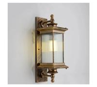 JZWCHQ S Balcon de Jardin Chinois imperméable en Plein air S Garden Villa Villa Asle LED S, Plafond LED Pendant Lampe, A (C)