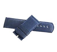 JZWCHQ Sangle de bande de montre en cuir bleu de 31 mm de Locman pour hommes masculin