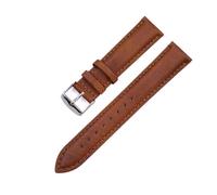 JZWCHQ Sangle de montre en cuir bronzée végétale 16 18 19 20 21 22 22 mm en bande compatible avec compatible avec DW Cow Leather Watch Bands pour hommes femmes (vert foncé, 24 mm)